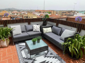 Apartamento con terraza y piscina en Malgrat de Mar